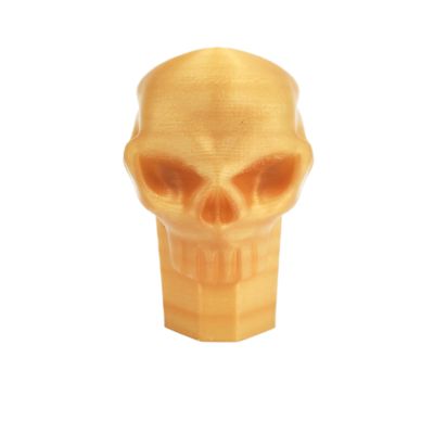 Lax Zombie Dyes Lacrosse Butt End/End Cap Men's from (Skull, Gold), Standard shaft size