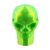 Lax Zombie Dyes Lacrosse Butt End/End Cap Men's from (Skull, Neon Green), Standard shaft size view 1