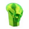 Lax Zombie Dyes Lacrosse Butt End/End Cap Men's from (Skull, Neon Green), Standard shaft size view 2