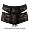 Male Power 126-289 Lucifer Cut Out Short Color Black Size XL view 4