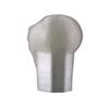 Lax Zombie Dyes Lacrosse Butt End/End Cap Men's from (Alien, Clear), Standard shaft size view 3