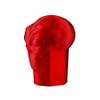 Lax Zombie Dyes Lacrosse Butt End/End Cap Men's from (Alien, Ruby Red), Standard shaft size view 2