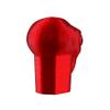 Lax Zombie Dyes Lacrosse Butt End/End Cap Men's from (Alien, Ruby Red), Standard shaft size view 3