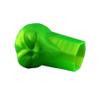 Lax Zombie Dyes Lacrosse Butt End/End Cap Men's from (Alien, Neon Green), Standard shaft size view 3