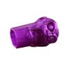 Lax Zombie Dyes Lacrosse Butt End/End Cap Men's from (Zombie, Neon Purple), Standard shaft size view 3