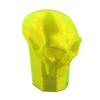 Lax Zombie Dyes Lacrosse Butt End/End Cap Men's from (Skull, Neon Volt), Standard shaft size view 2