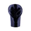 Lax Zombie Dyes Lacrosse Butt End/End Cap Men's from (Alien, Black), Standard shaft size view 1