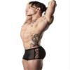 Male Power 147-288 Show Stopper Mini Short Color Silver Mesh Dot Size S view 1