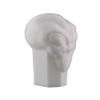Lax Zombie Dyes Lacrosse Butt End/End Cap Men's from (Alien, White), Standard shaft size view 1