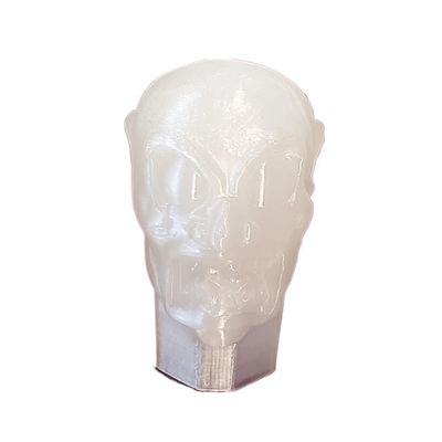 Lax Zombie Dyes Lacrosse Butt End/End Cap Men's from (Zombie, Clear), Standard shaft size