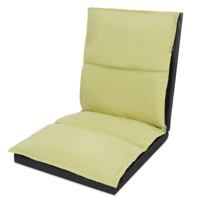 XK Foldable Camping Floor Lounge Padded Chair Couch for Outdoor Travel
