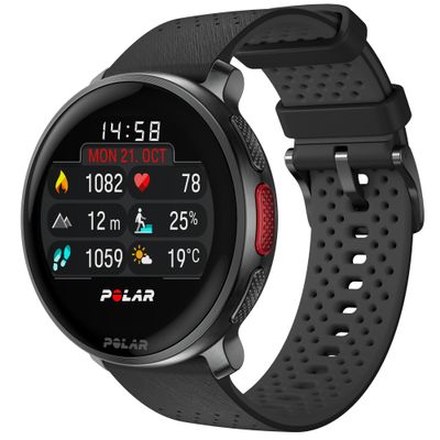 POLAR Vantage V3, Sport Watch with GPS, Heart Rate Monitor, and Extended Battery Life, for Men and Women, Offline Maps, Running, Triathlon, Black