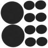 Housoutil 10pcs Billiards Table Leveler Mats Eva Floor Protector Pool Table Leg Pads Furniture Leveling Feet