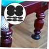 Housoutil 10pcs Billiards Table Leveler Mats Eva Floor Protector Pool Table Leg Pads Furniture Leveling Feet view 4