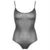 Lorilida Women See Through Backless Camisole Adjustable Spaghetti Strap Bodysuits Jumpsuits Swimsuit Black A One Size view 1