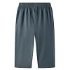 IEPOFG Pants for Men 2024 Men's Capri Pants 2024 Summer Comfy Loose Fit Work Pants Outdoor Sports Going Out Running Vacation Workout Sweatpants Dark Gray view 2