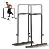 VEVOR Dip Bars, 440 lbs Capacity, Heave Duty Dip Stand Station with Adjustable Height, Fitness Workout Dip Bar Station Stabilizer Parallette Push Up Stand, Parallel Bars for Strength Training Home Gym view 1