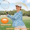 Blingfit Sun UV Protection Shirt UPF 50+ Long Sleeve Workout Tops for Women Outdoor Running Gym Clothes Light Weight view 2