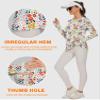Blingfit Women's Athletic Shirts Long Sleeve SPF 50+ Sun Protection Tops Outdoor Tshirts Lightweight Hiking Shirts view 4