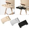 CHIUEAST Lounges Chair Cup Holder Tray Side Table Recliner Chair Clip Stand Cup Holder Tools Beverage Holder Tray Organizers Portable Cup Phone Holder Tray, Black view 3