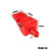 2LL4HM Whistle Premium Sports & Outdoor Non-Nuclear Sentinel Whistles - Essential for Coaches, Referees, and Lifeguards (Red-24 Packs) view 4