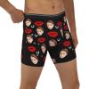 Byxhuc Customized Underwear, Custom Boxers for Men, Boxers with Kiss and Face, Gifts for Him Boyfriend on Birthday Anniversary view 3