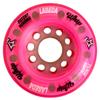 Labeda Whips Roller Hockey Wheel - Pink X-Soft 80mm - Single Wheel view 1