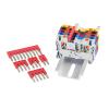 1 Piece Jumper Bridge FBS2-5 3-5 4-5 5-5 10-5 Plug-in Bridge for ST and PT DIN Rail Terminal Blocks Accessories(FBS 3-5,for PTTB2.5) view 3