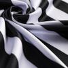 Hovershoes Men's Referee Shirt, Black & White Stripe Umpire Jersey V-Neck Referee Uniform for Basketball, Football, Soccer view 4