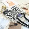 Baglemon Canvas Tote Bag for Women, Aesthetic Shoulder Handbag with Zipper & Inner Pockets view 3