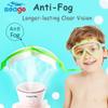 Goggles for kids Swimming 2 Pack No Leaking Anti-Fog Outer Eye Fit with Wide View UV Protection Crystal Clear Watertight Swim Goggles with nose cover Suitable for Children Youth Boys Girls Age 3 to 14 view 3