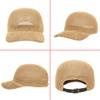 AISI Women Straw Baseball Cap Stylish Summer Beach Cap Woven Visor Sunhat Travel Cap Casual Straw Cap Camel view 4