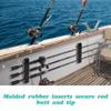 RunNico 2 pack Boating Vertical Fishing Rod Holders,Fishing Rod Holder,Boating Vertical Fishing Rod Rack for Storage,Fishing Pole Strap for Boat Deck view 4