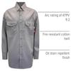 KONRECO FR Shirts for Men 6.5oz Lightweight Pearl Snaps Work Uniform CAT2 view 4