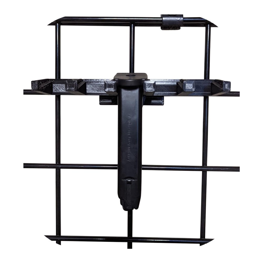 Hammy3DPrints Mount for HK P30 / VP9 / P2000 Mags - Gridwall | Magazine Holder Storage Rack (4 Mag)