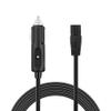 XWNV Black 12V Lead Cable Plug Wire 2Pin Charger Compatible with Car Cooler Cool Box Mini Fridge view 1
