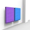 Commercial Yoga Mat Organizer Holder, Gym/Yoga Studios/Garage Collect Rack for Exercise Mats, Wall Mounted Storage Shelf, Easy to Install view 3