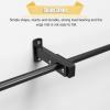 Commercial Yoga Mat Organizer Holder, Gym/Yoga Studios/Garage Collect Rack for Exercise Mats, Wall Mounted Storage Shelf, Easy to Install view 4