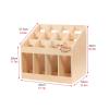 Large Capacity Yoga Mat Holder Box, Wood Floor Stand Multifunctional Sports Accessaries Rack Shelf, Yoga Studios Storage Organizer/Hold 12 Mats view 2