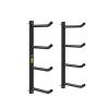 Adjustable Yoga Accessories/Wall Organizer Metal, Yoga Mat Holder Wall Mount for Storage Basketball, Yoga Ball/Mat, Fitness/Yoga Equipment (Size : 4-Tier) view 1