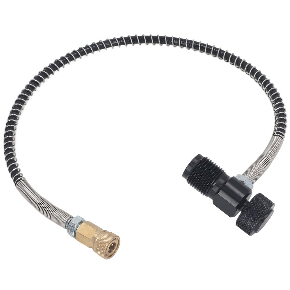 TYTOGE G5/8 Thread Quick Fill Adapter Filling Station Adapter Hose High Pressure Pneumatic Part for 6.8L CO HPA CO2