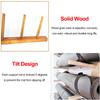 Wall Wooden Yoga Mat Holder, Foam Roller Organizer Rack for Home Gym/Fitness Class, 6/9 Layer Hanging Storage Shelf/6 Tier view 4