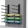 Yoga Mat Holder Wall Mount, Wall Rack Organizer, Gym Rack Fitness Equipment Storage Yoga Mat Holder Wall Mount Carpet Rack view 1