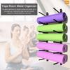 Yoga Mat Holder Wall Mount, Wall Rack Organizer, Gym Rack Fitness Equipment Storage Yoga Mat Holder Wall Mount Carpet Rack view 3