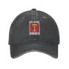 Eat More Drinko Baseball Cap for Men Women Hat Vintage Cowboy Hats Adjustable Trucker Caps Black view 2