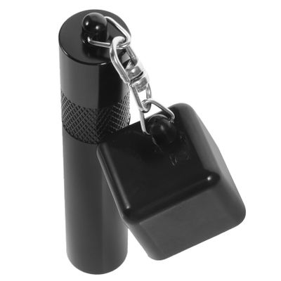 TOGEVAL Pool Cue Tip Billiard Chalk Holder Aluminum TPU Storage Case for Billiards Accessories