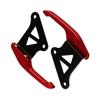 ULTECHNOVO Aluminum Rear Handle Rail Bar for Motorcycle Back Seat Compatible with Grom Red Easy Installation Durable Design for Passenger Support view 1