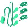 SUPVOX 4pcs Loud Soccer Whistle Lanyard Whistle for Referees Emergency Training and Outdoor Activities Multi-Functional Survival view 1