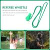 SUPVOX 4pcs Loud Soccer Whistle Lanyard Whistle for Referees Emergency Training and Outdoor Activities Multi-Functional Survival view 4