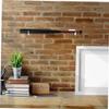 TOGEVAL 4pairs Baseball Bat Wall Mount Rack Durable Softball Holder Easy Install for Home Display and Organization Design for Baseball and Softball Collectors view 3